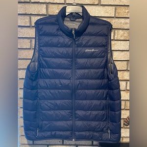 Eddie Bauer Navy Blue Puffer Vest